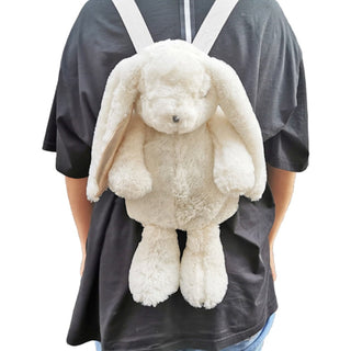 Kawaii White Bunny Rabbit Plush Backpack Default Title Plushie Depot