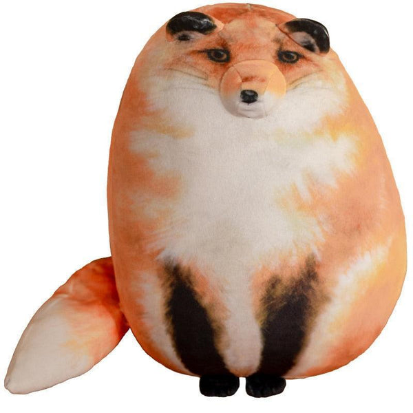 Fox plush pillow sales