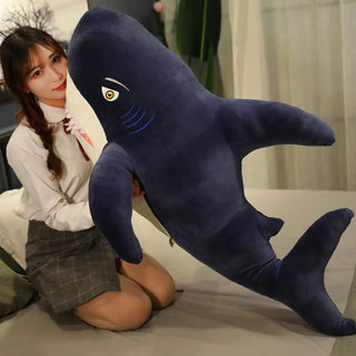 Giant Ferocious Shark Plush Toy - Plushie Depot