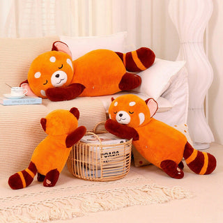 Sleepy Red Panda Plushie - Plushie Depot
