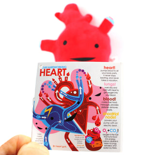 I Heart Guts - Heart Plush - I Got The Beat! Plushie Depot