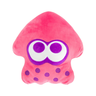 Club Mocchi Mocchi - Splatoon 2 Mega Neon Pink Squid Plush Stuffed Toy Plush - Plushie Depot