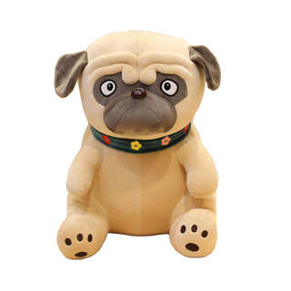 Kawaii Pug Dog Plush Toy Plushie Depot
