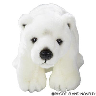 12" Heirloom Standing Polar Bear - Plushie Depot