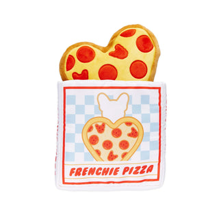 Frenchie Plush Toy - Pizza Pet Toys - Plushie Depot