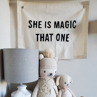she is magic banner Plushie Depot