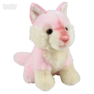 7" Heirloom Brights Pink Wolf - Plushie Depot