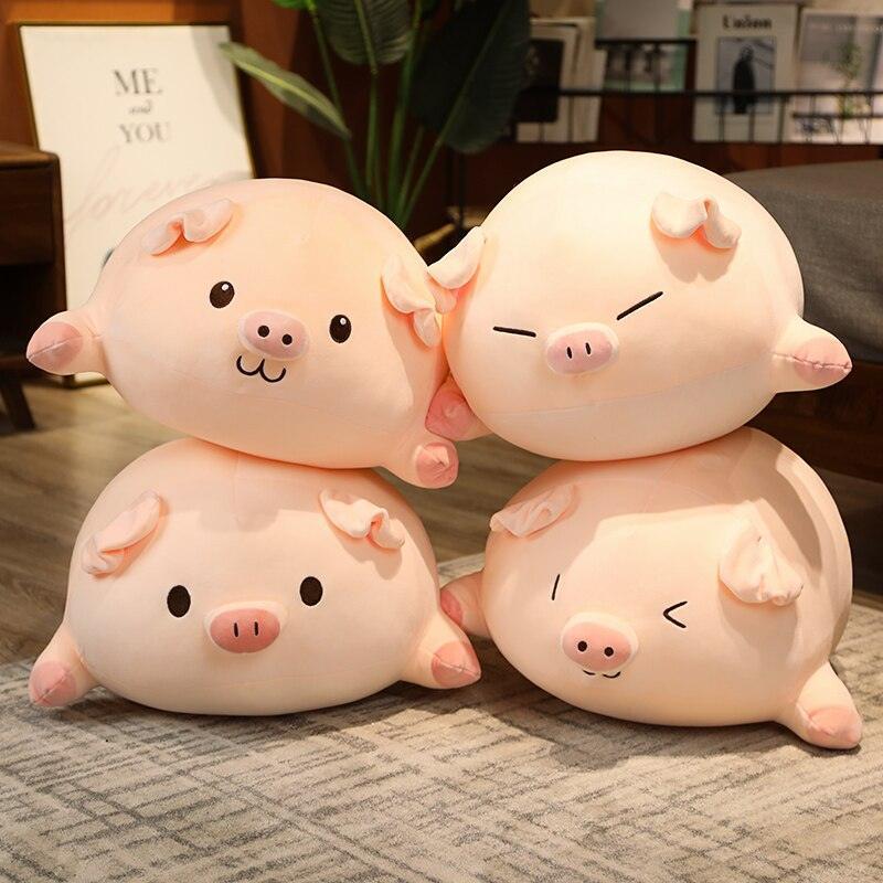 Fat pig plush sales