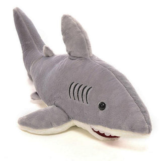 Soft Gray Shark Stuffed Animals - Plushie Depot