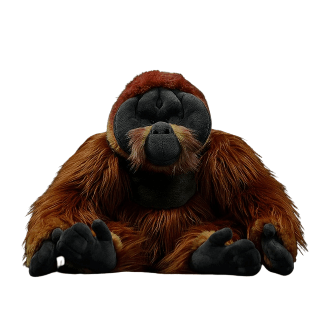 Life size orangutan stuffed animal hotsell