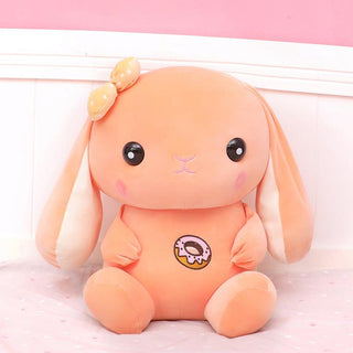 Kawaii Rabbit Plush Toys Cute Long Ears Bunny Doll - Plushie Depot