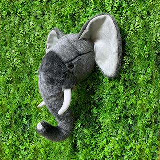 Soft Decoration Plush Animal Elephant Wall Decoration - Plushie Depot