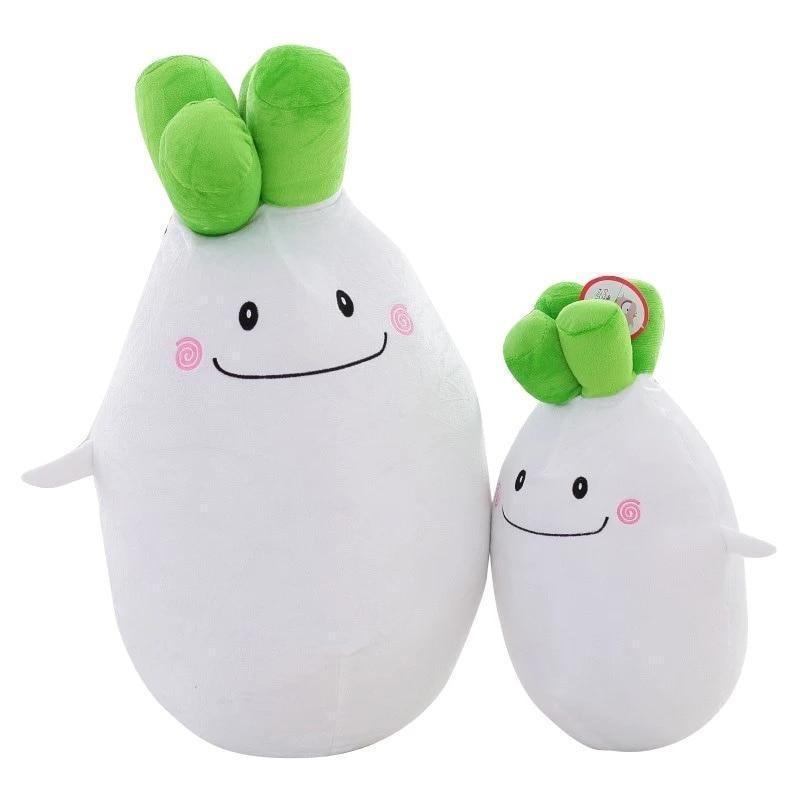 Kawaii Garden Radish Vegetable Plush Toys Plushie Depot