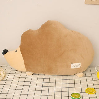Cartoon Sheep, Bee and Hedgehog Throw Pillows - Plushie Depot