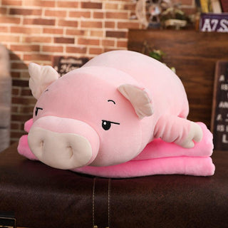 Pink pig plush toy - Plushie Depot