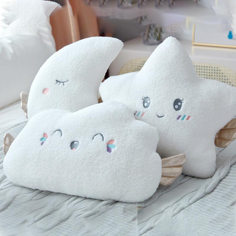 Kawaii Cloud Moon Cushion Pillow
