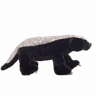 Realistic Wild Honey Badger Plush Toys Black Plushie Depot