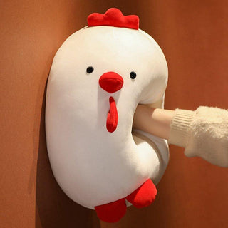 Giant Fluffy Chicken Plush Toys - Plushie Depot