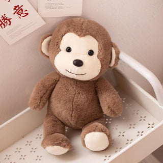 Cuddly Plush Monkey Stuffed Animal Plushie Depot