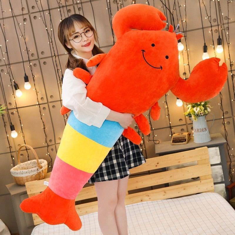 Giant top lobster plush