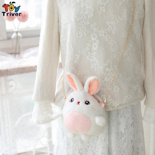 Mini Bag Panda Rabbit Plush Toys - Plushie Depot