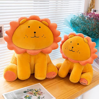 Adorable Sunflower Lion Stuffed Animal Plush Toy Plushie Depot
