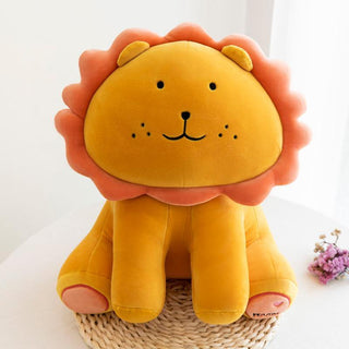 Adorable Sunflower Lion Stuffed Animal Plush Toy Plushie Depot