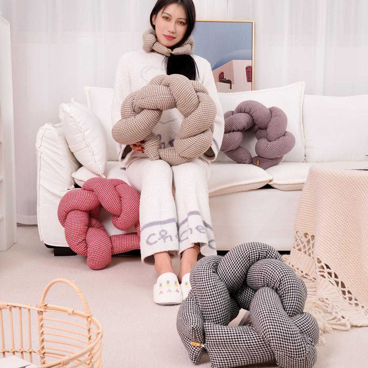 Twist pillow hot sale