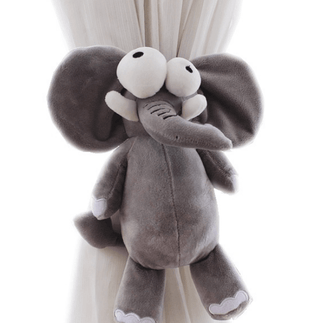 Funny Cartoon Squeaky Elephant Plushie - Plushie Depot
