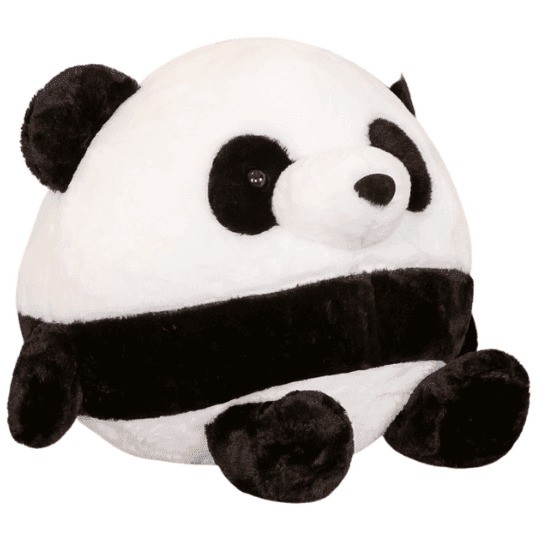 Chubby Round Giant Panda Bear Plushie Plushie Depot