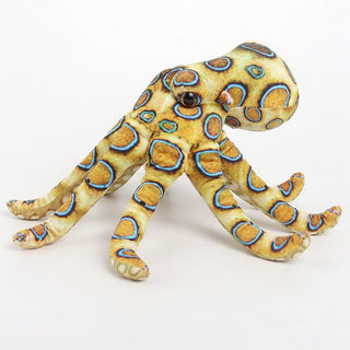 Cute Wild Octopus Plush Toy Yellow Plushie Depot