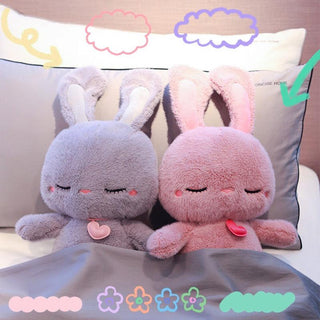 Kawaii Sleeping Rabbit Stuffed Animals - Plushie Depot