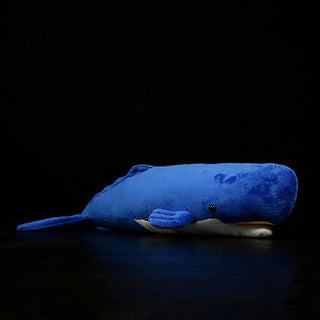 26" Sperm Whale Realistic Plush Toy Stuffed Animal - Plushie Depot