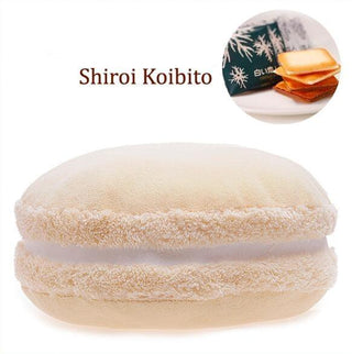 Yummy Macaron Plush Pillows Shiroi Koibito Plushie Depot
