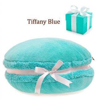 Yummy Macaron Plush Pillows Tiffany blue Plushie Depot