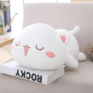 Lying Cartoon Cute Cat Kawaii Animal Pillow Plush Stuffed Toy - Plushie Depot