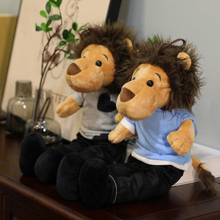 Big size the kings eternal monarch lion Stuffed Doll Animal Plush toy - Plushie Depot