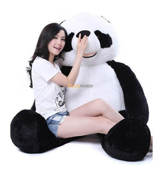 70" / 180CM Giant Plush Panda Toy - Plushie Depot