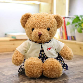 12"-16" Teddy Bear Stuffed Plushies Lovers-female Plushie Depot