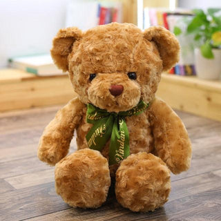 12"-16" Teddy Bear Stuffed Plushies Bow tie-brown Plushie Depot