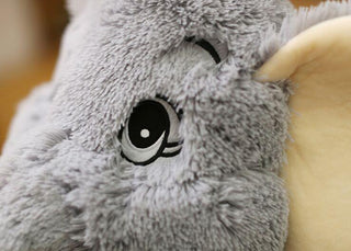 Huge Lovely Elephant Plush Stuffed Animal - Plushie Depot