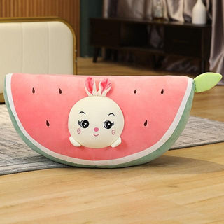 Kawaii Watermelon Plush Toys Bunny Plushie Depot