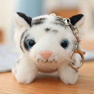 Cute Plush Tiger Keychains - Plushie Depot