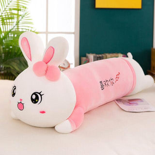 Large Lying Rabbit Pillow Toy - Plushie Depot
