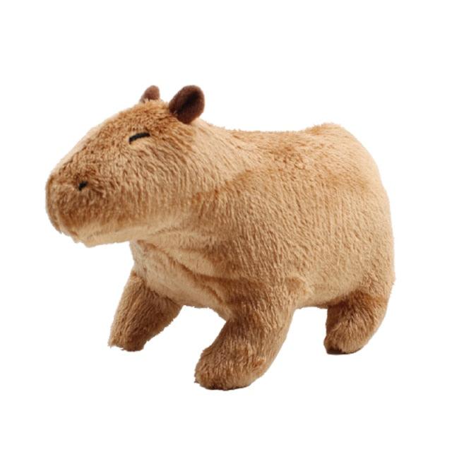 Fluffy Capybara Stuffed Animal
