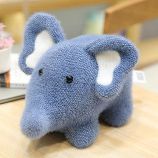 Cute Big Ear Elephant Plush Toy white Plushie Depot