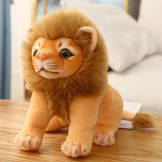 Sitting And Standing Lion Plush Toys - Plushie Depot