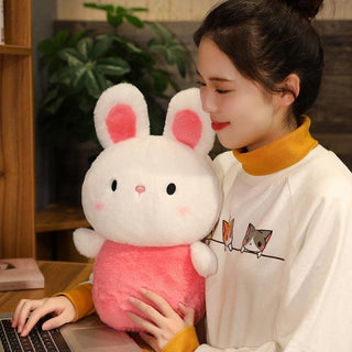 Bed Hugging Bunny Doll Plush Pillow - Plushie Depot