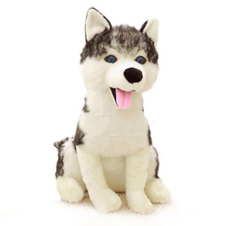 Siberian Husky Plush Toy Default Title Plushie Depot