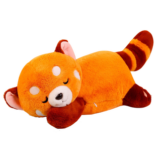 Sleepy Red Panda Plushie Plushie Depot